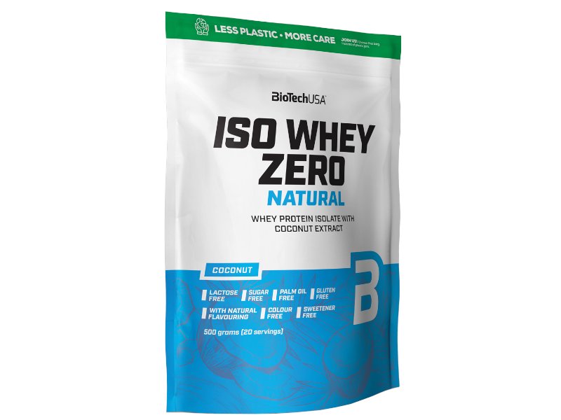 BioTech USA Iso Whey Zero Natural 500g