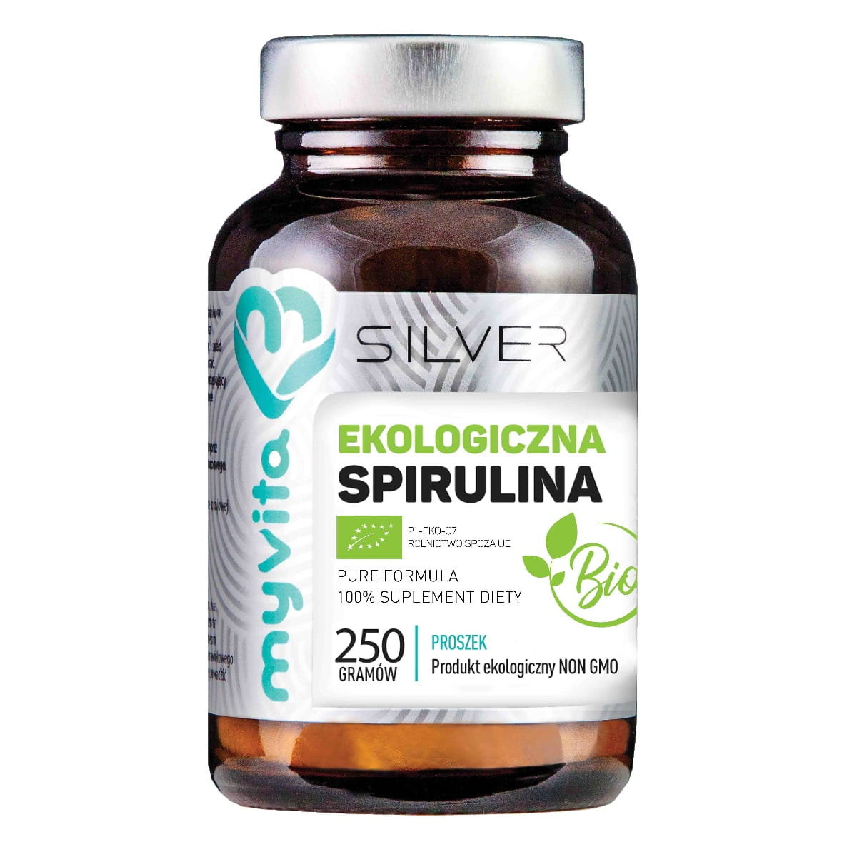 MyVita Spirulina BIO proszek 250g Silver Pure