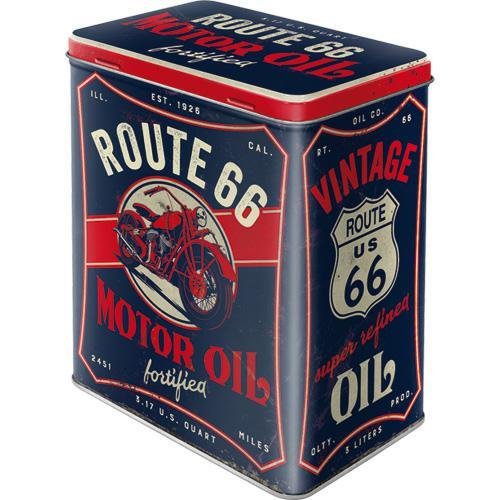 Nostalgic-Art Merchandising Gmb, Puszka L Route 66 Motor Oil