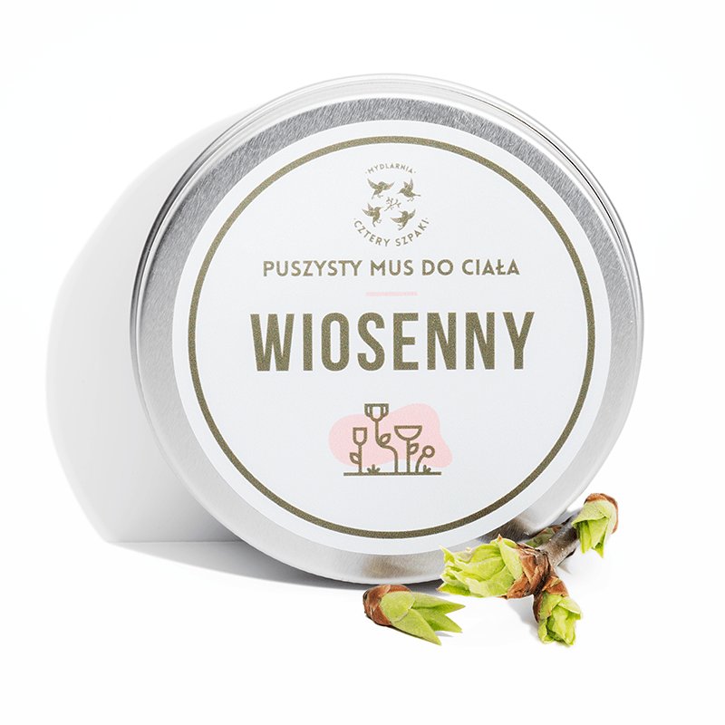 CZTERY SZPAKI Cztery Szpaki puszysty mus do ciała Wiosenny 150 ml