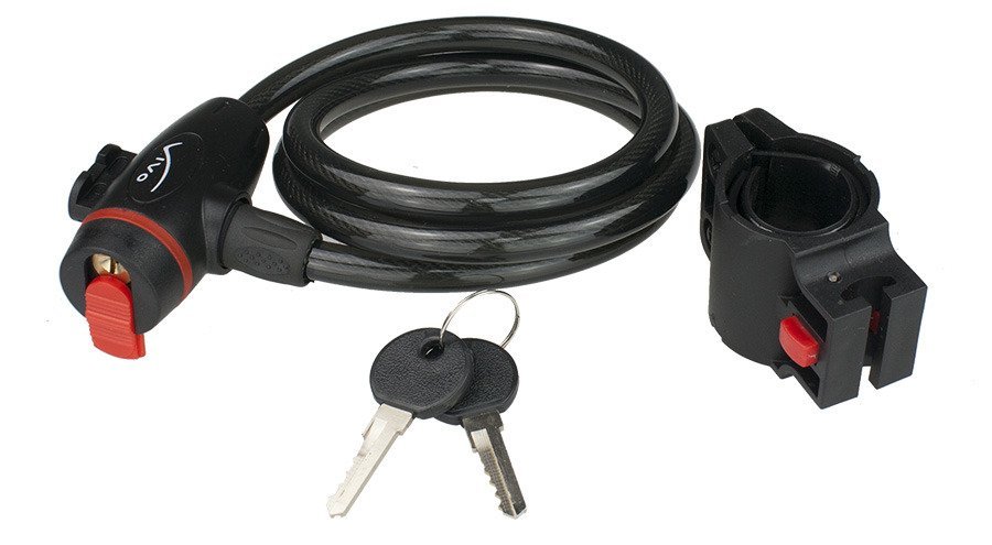 Vivo, Zamknięcie na klucz, z uchwytem, czarne, LQ-320