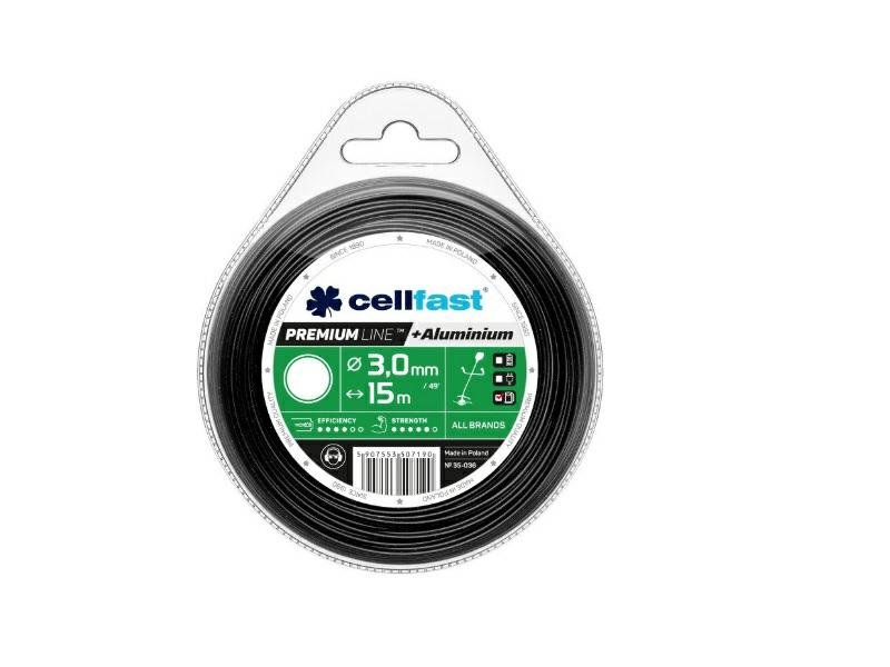 cellfast Żyłka tnąca 3 mm x 15 m PREMIUM