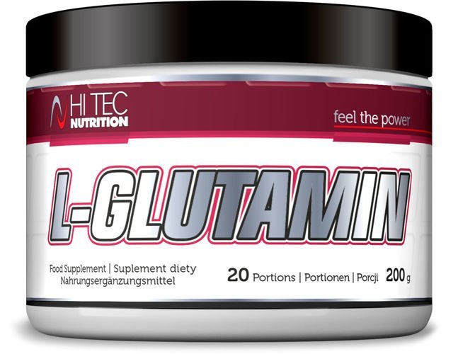 Hi-Tec L-glutamina 200 g