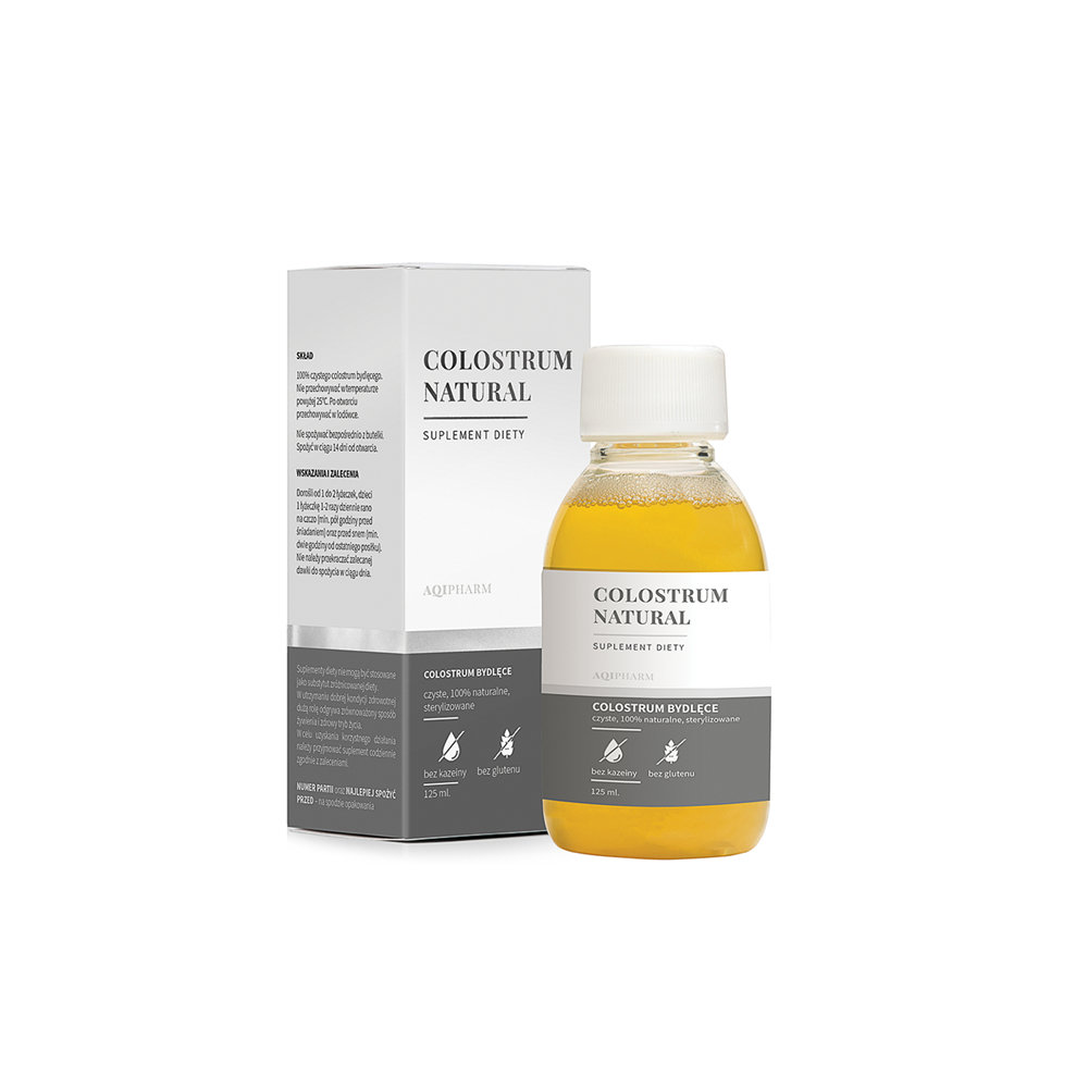 Colostrum Natural, suplement diety, 125 ml  3528021