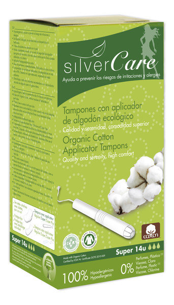 Masmi YOVEE Silver Care tampony Super z aplikatorem x 14 szt