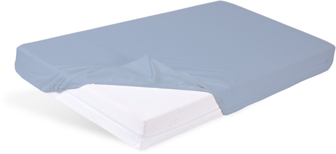 Babymatex Prześcieradełko Bambusowe nieprzemakalne z Gumką 120x60 cm niebieskie