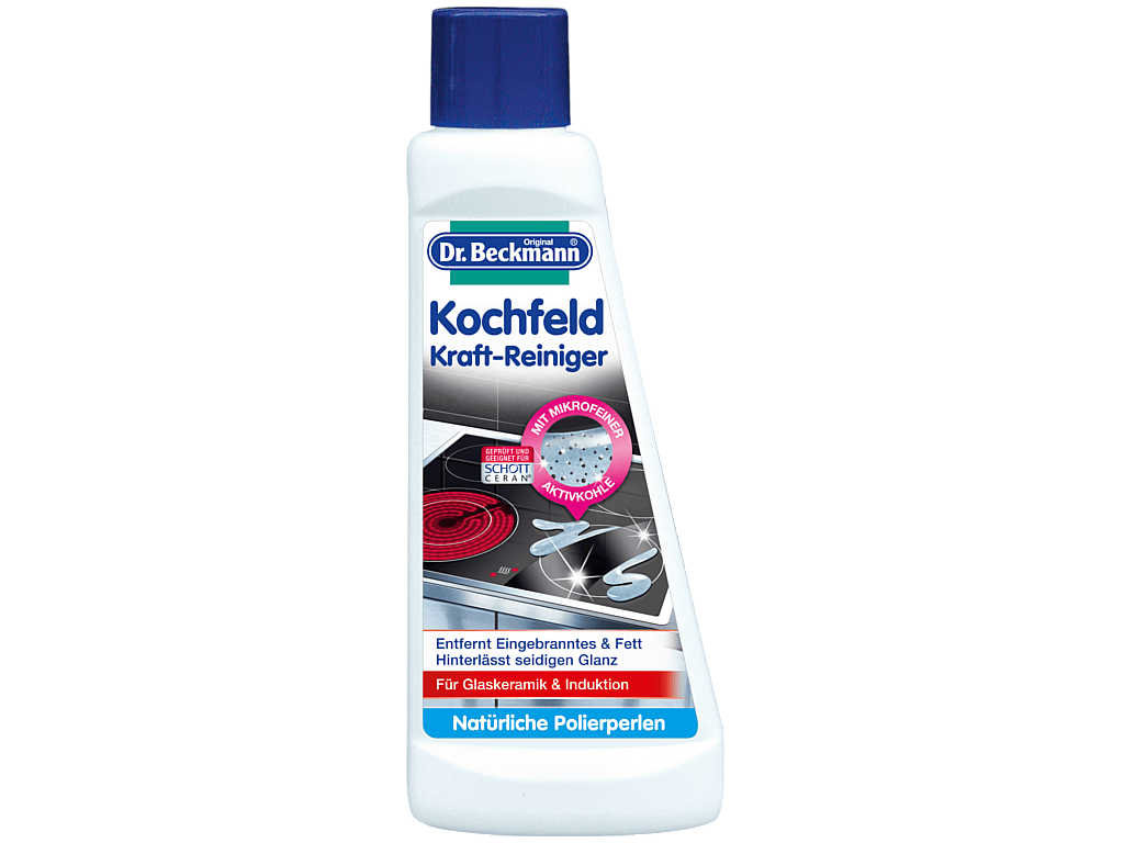 Dr. Beckmann Delta Pronatura Kochfeld Kraft-Reiniger mleczko do płyt ceramicznych 250ml