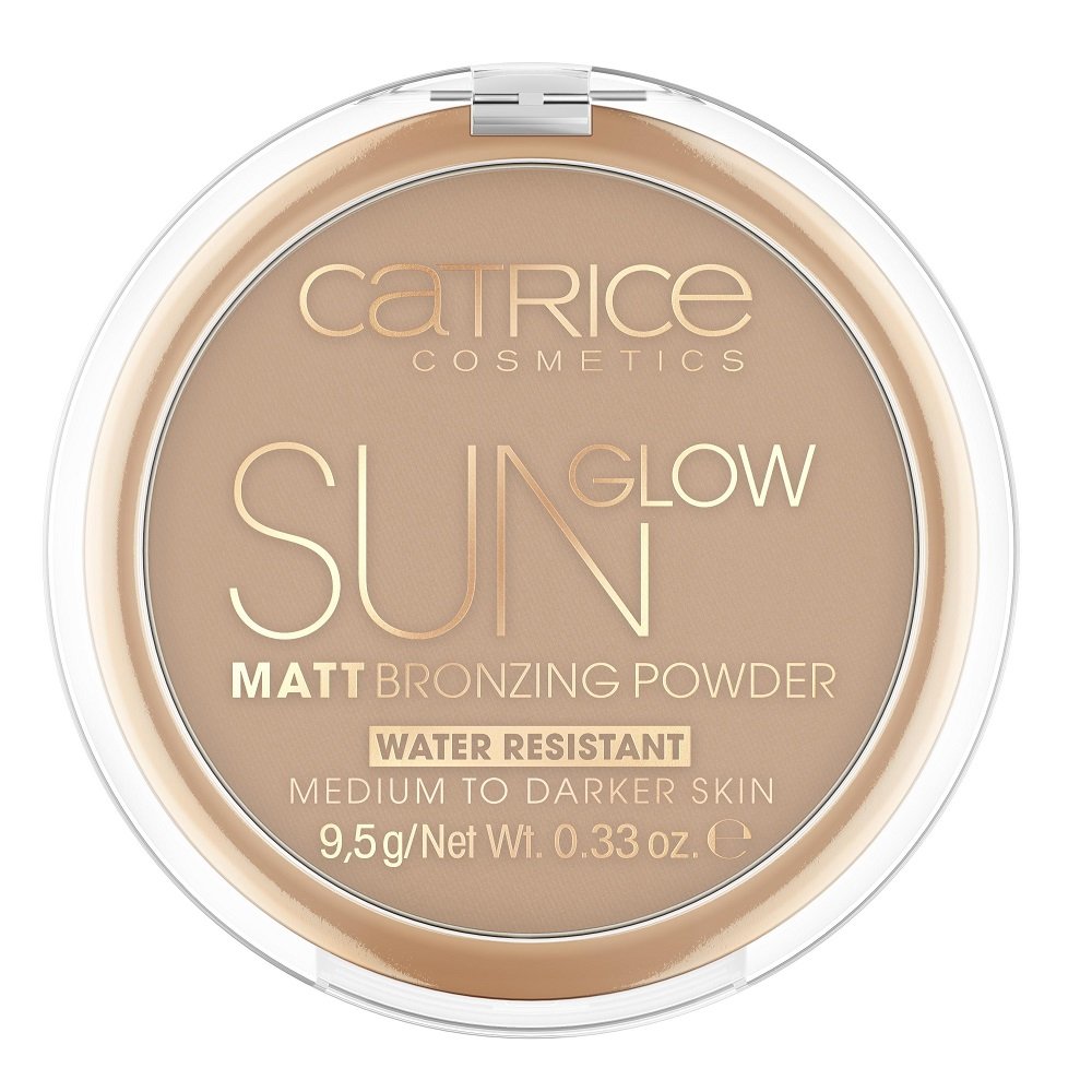 Catrice Sun Glow - Matt Bronzing Powder - Puder brązujący - 035 - UNIVERSAL BRONZE CATSMP03