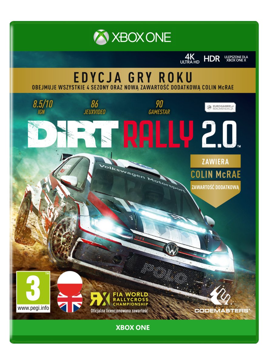 Dirt Rally 2.0 GOTY GRA XBOX ONE