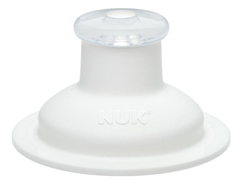 NUK FC Wymienny ustnik Push-Pull silikonowy 36m+) biały