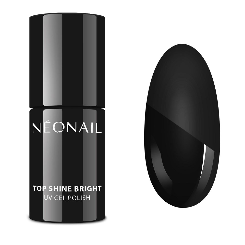 Neonail Lakier Hybrydowy TOP SHINE BRIGHT (bez przemywania) 7,2 ml 6354-7