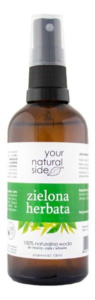 YOUR NATURAL SIDE YOUR NATURAL SIDE Hydrolat Woda z zielonej herbaty Spray 100ml