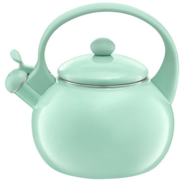 Ambition Czajnik emaliowany Garden 2,2 l miętowy