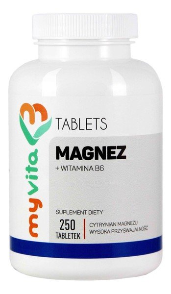 MYVITA Magnez + Witamina B6 250tab