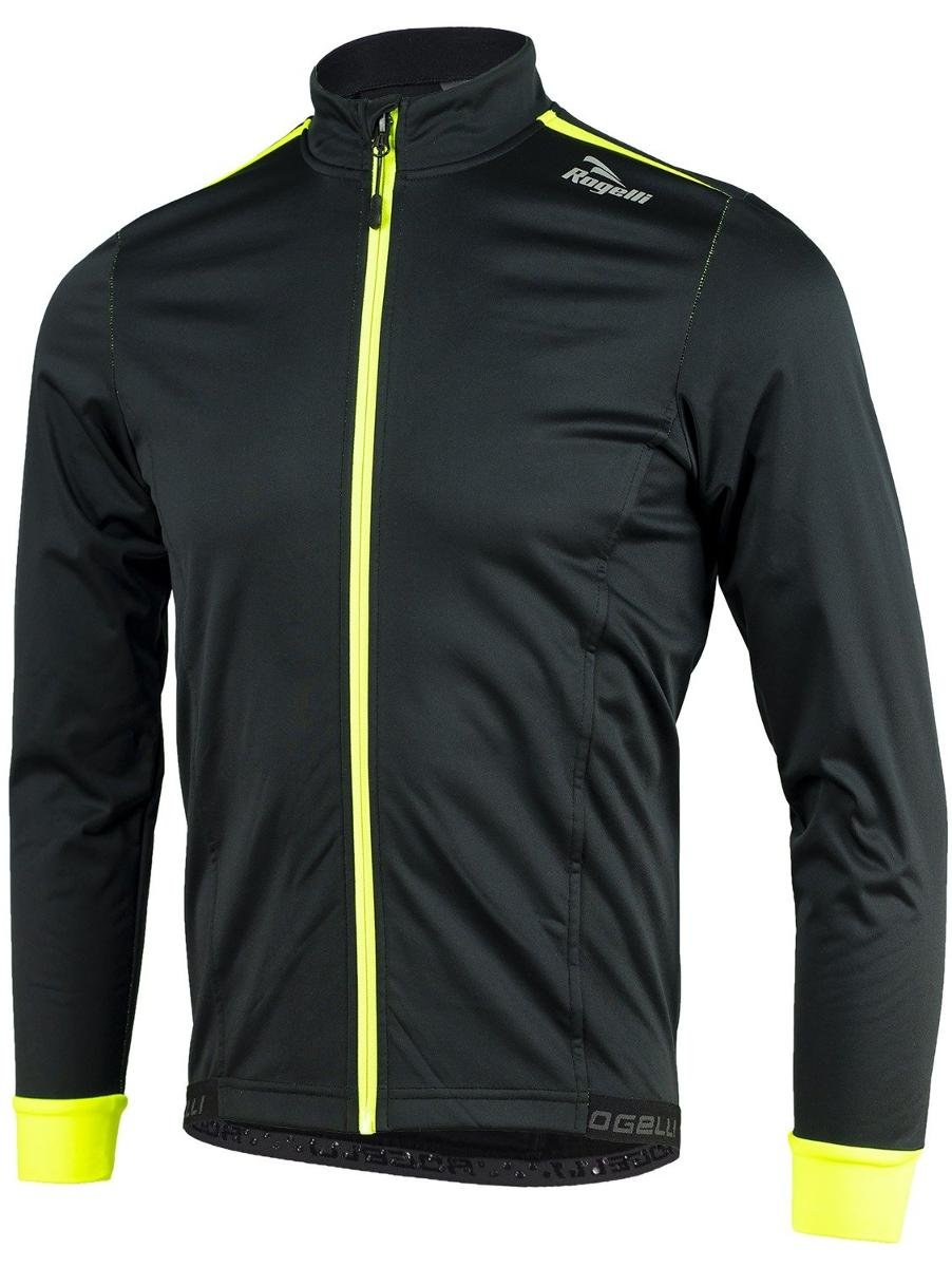 Rogelli, Kurtka męska, PESARO 2.0 softshell, żółty, rozmiar 2XL