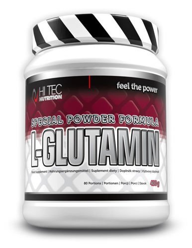 Hi-Tec L-glutamina 400 g