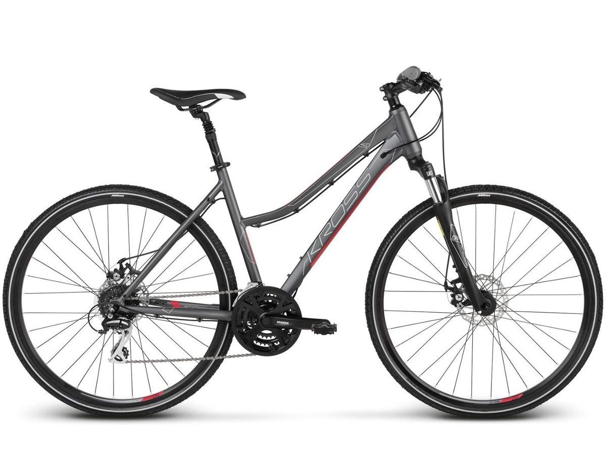 Kross Evado 4.0 28 cali Damski Srebrny 2020