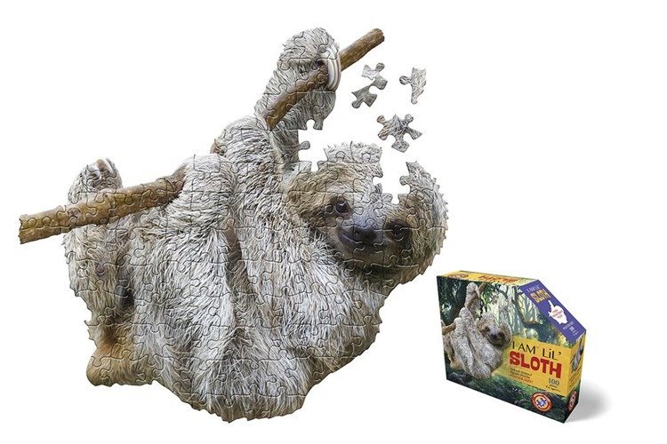 MADD CAPP Puzzle I AM LIL' - SLOTH - Leniwiec -plakat - MADD CAPP 5124008