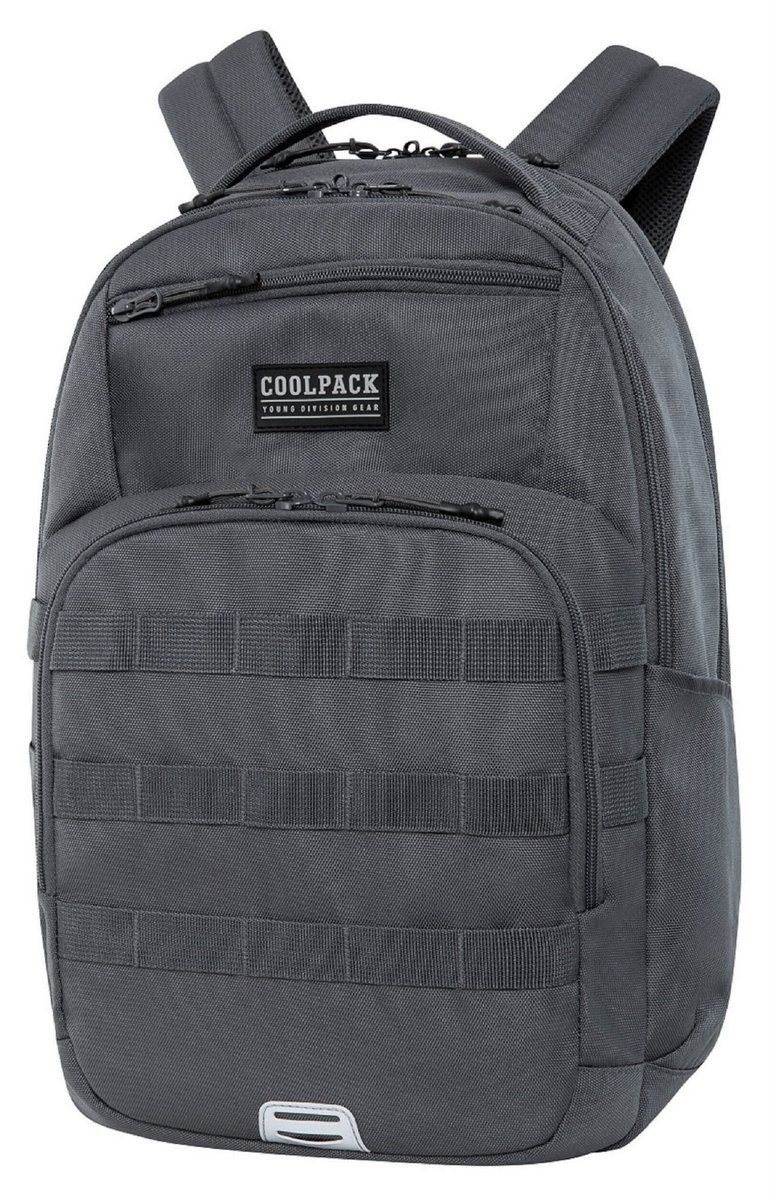CoolPack Plecak Szkolny Wojskowy Army 27L szary c39256