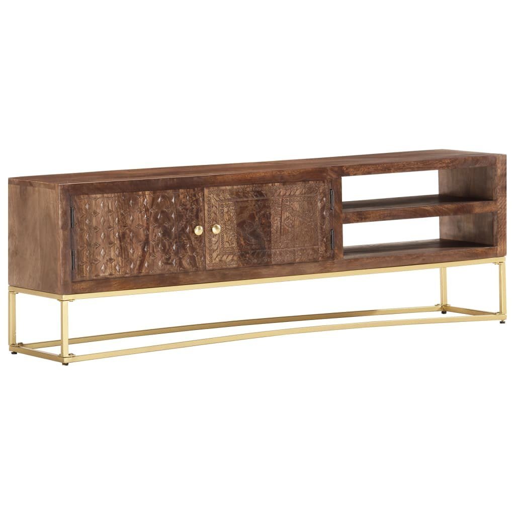 vidaXL Szafka pod TV, 140 x 30 x 30 cm, lite drewno mango