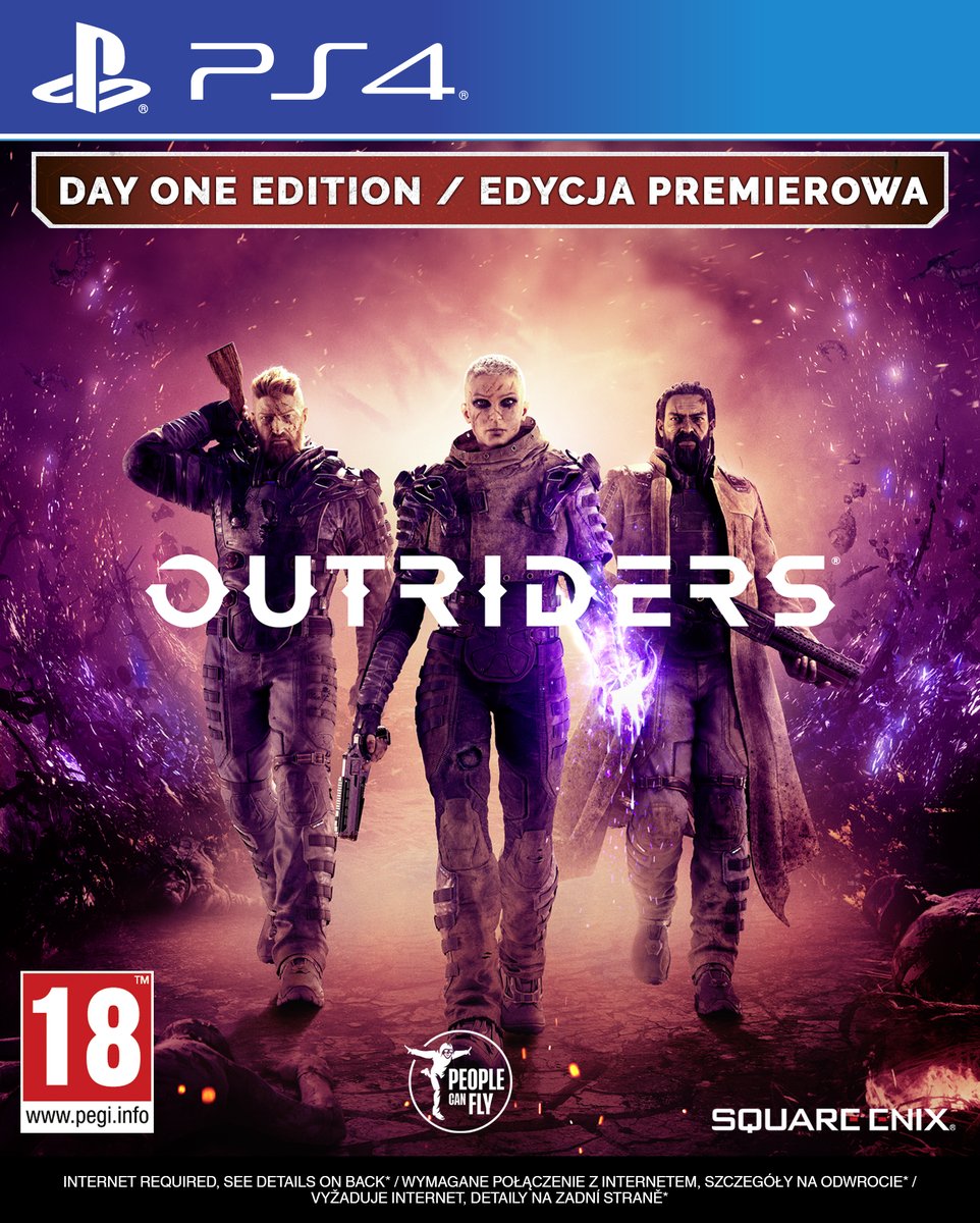 Zdjęcia - Gra Fly PlayStation Outriders Day One Edition - darmowy odbiór w 22 miastach i bez 