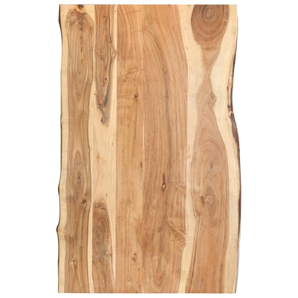 vidaXL Blat kuchenny, lite drewno akacjowe, 100 x 60 x 3,8 cm vidaXL
