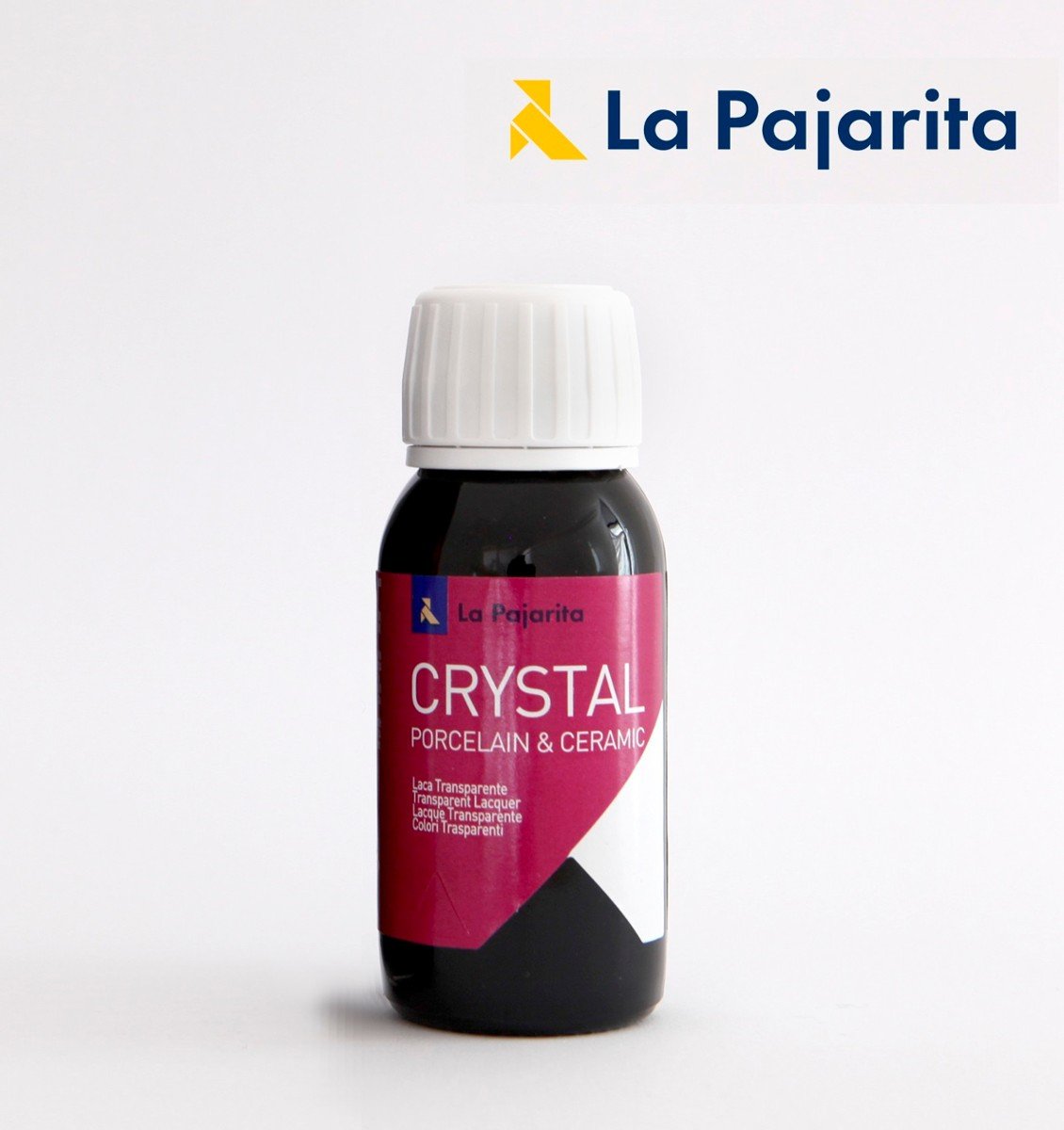 Lakier, Crystal Glass, czarny, 50 ml