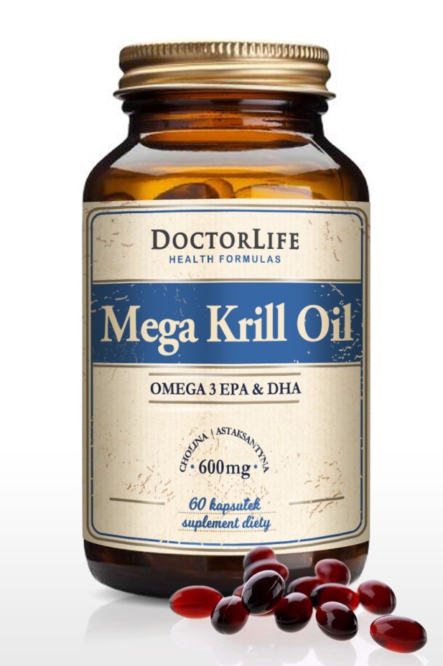 DOCTOR LIFE DOCTOR LIFE Mega krill oil 60 kaps