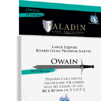Koszulki na karty Owain Premium Standard European 80x80) 55 sztuk