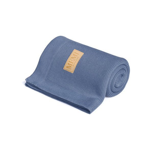 Memi Kocyk Bambusowy denim 80x100 Memi 5906642049207