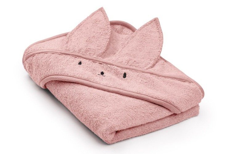 Memi Ręcznik Bambusowy Króliczek powder pink