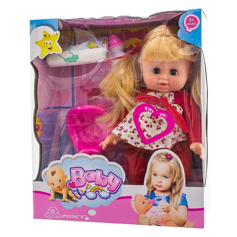 EUROBABY ZABAWKI Zabawka Lalka 0024384