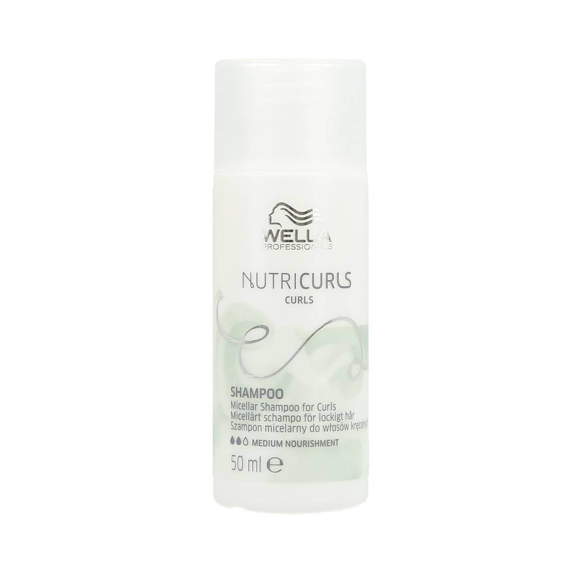 Wella Professionals Professionals Nutricurls Curls szampon micelarny do włosów kręconych 50 ml