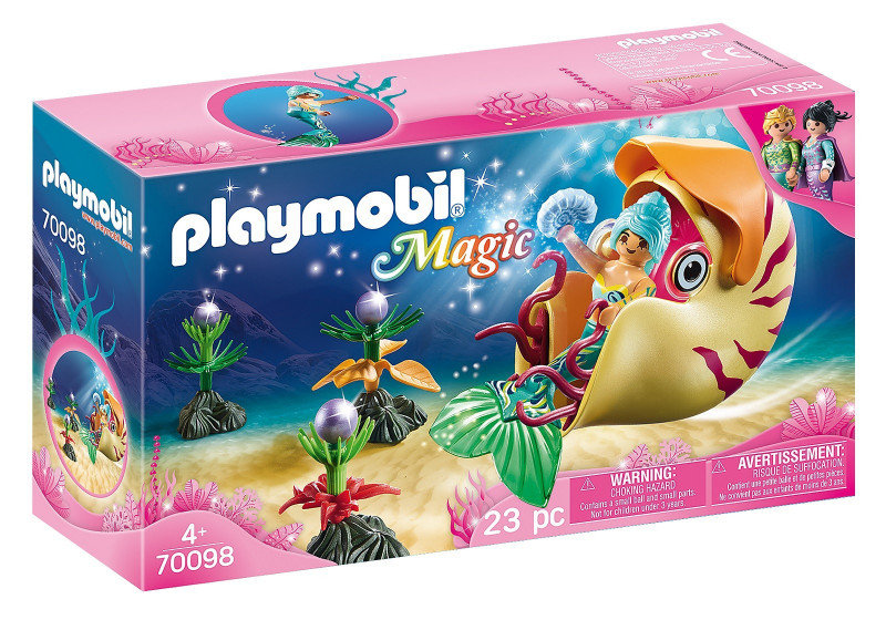 Playmobil Magic Syrenka z gondoli ze ślimaka 70098