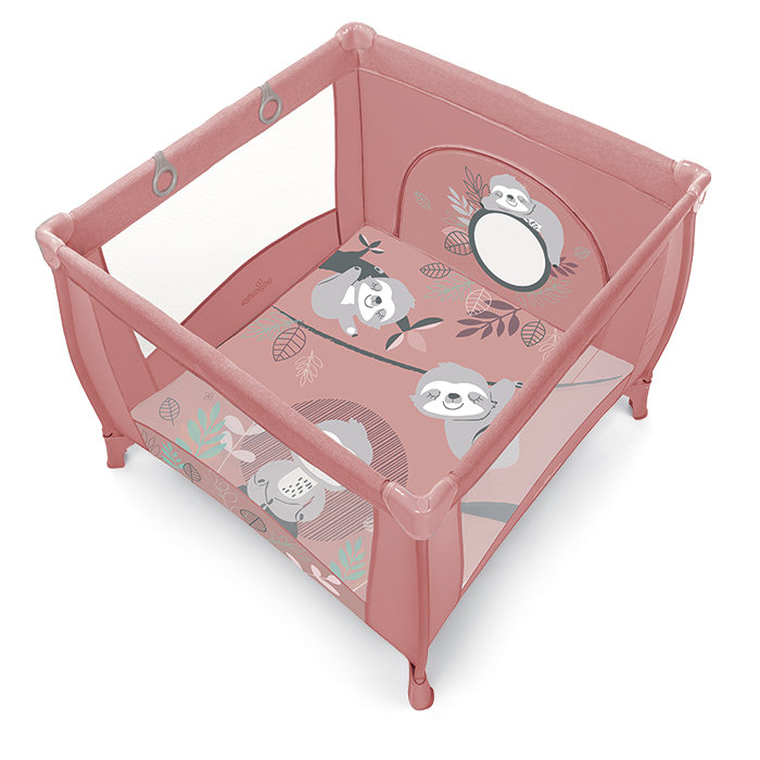 Baby Design Play Up kojec z uchwytami | Pink