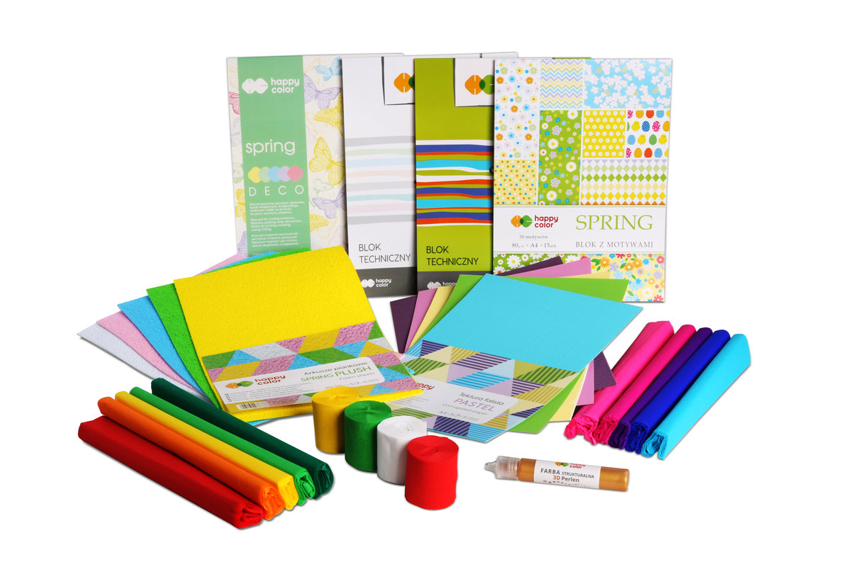 HAPPY COLOR Zestaw kreatywny WIOSNA W DOMU HA75ET 2030-WD1 qo 0642022