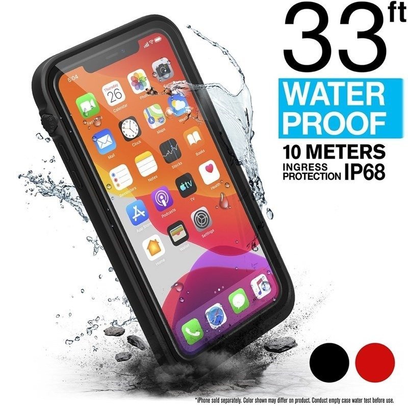 Catalyst Waterproof Case Etui Wodoszczelne (IP-68 do 10 m głębokości) do iPhone 11 (Stealth Black)