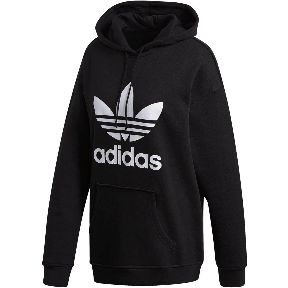 Adidas, Bluza damska, TRF HOODIE FM3307, czarny, rozmiar 32