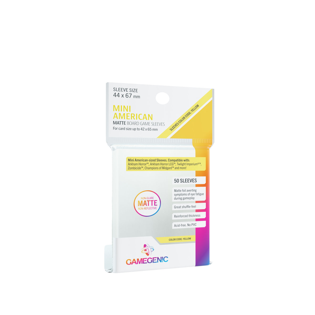 Gamegenic: Matte Mini American-Sized Sleeves 44x67