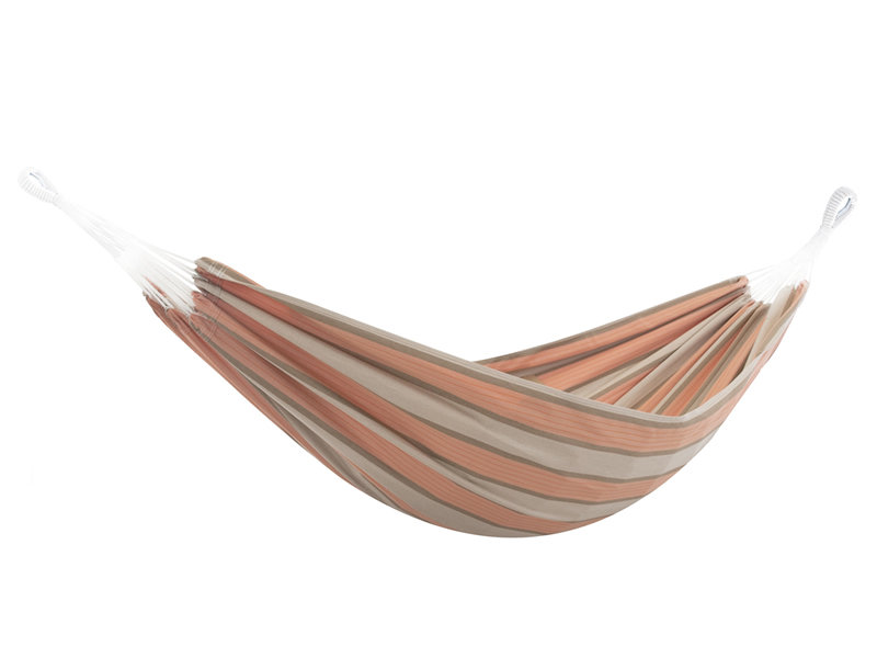 Hamak VIVERE Bzsun, pomarańczowo-szary, 137x239 cm