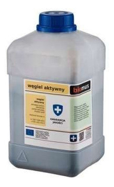 BIOMUS SPÓŁKA Z OGRANICZONĄ ODPOWIEDZIALNOŚCIĄ Węgiel aktywny 100g