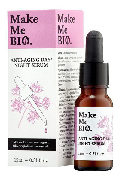 Make Me Bio Anti-Aging Day/Night Serum Serum Do Twarzy 15ml