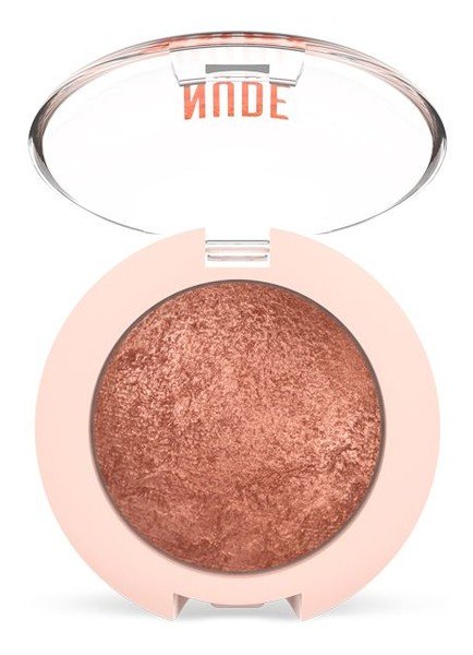 Golden Rose NUDE LOOK - Pearl Baked Eyeshadow - Perłowy cień do powiek - 02 - ROSY BRONZE GOLCPR25G