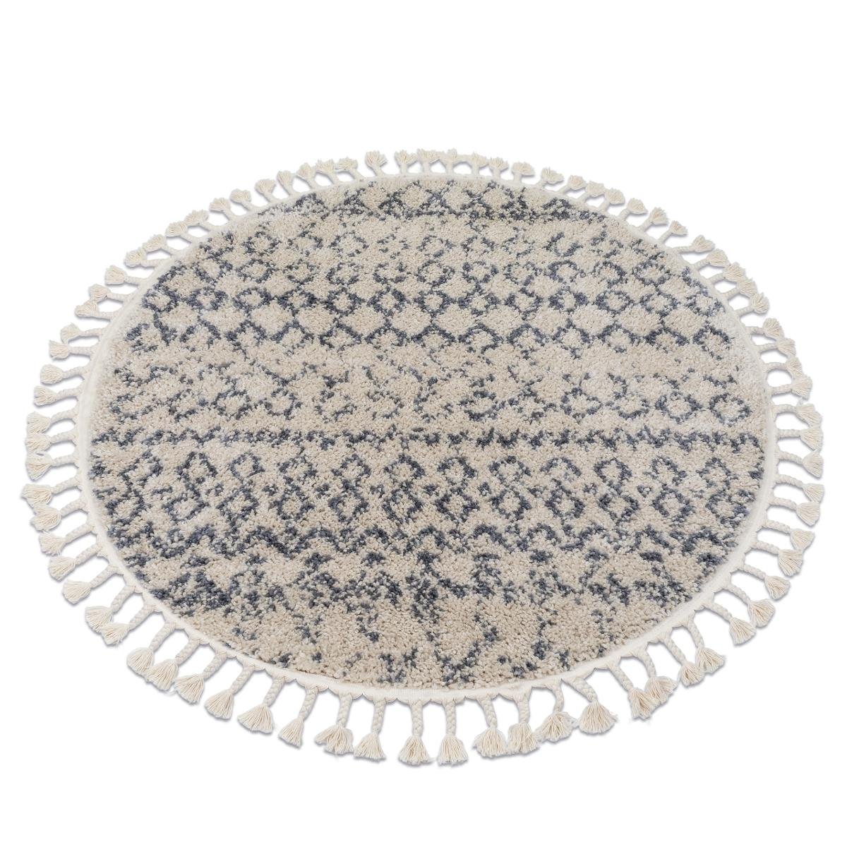 Dywan Berber Agadir, G0522 Frędzle shaggy, 160 cm