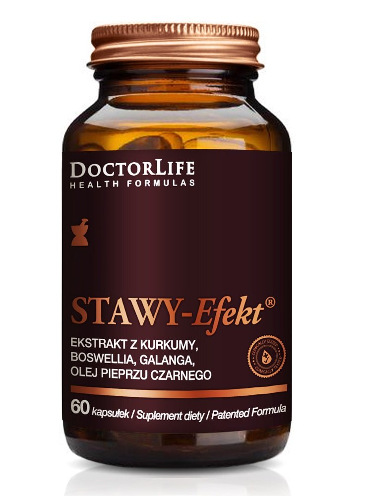 Doctor Life Doctor Life Stawy-Efekt suplement diety 60 kapsułek