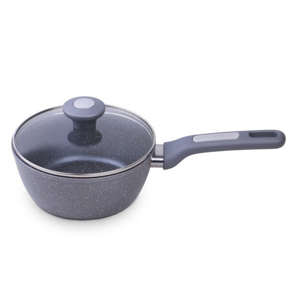 Kamille Rondel garnek granitowy z pokrywką szklaną 1,5L 4280GR