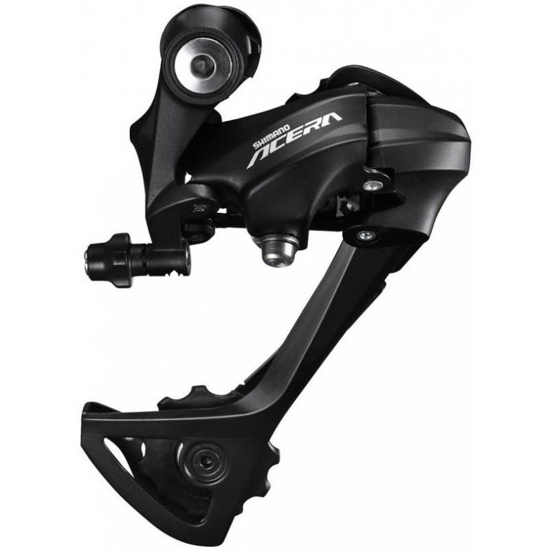 SHIMANO Przerzutka tylna Acera RD-T3000 czarny / Ilość biegów: 9 / Mocowanie: rama z hakiem ERDT3000SGSL