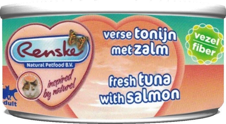 Renske dla kotów Renske fresh meat Tuna & Salmon 70g