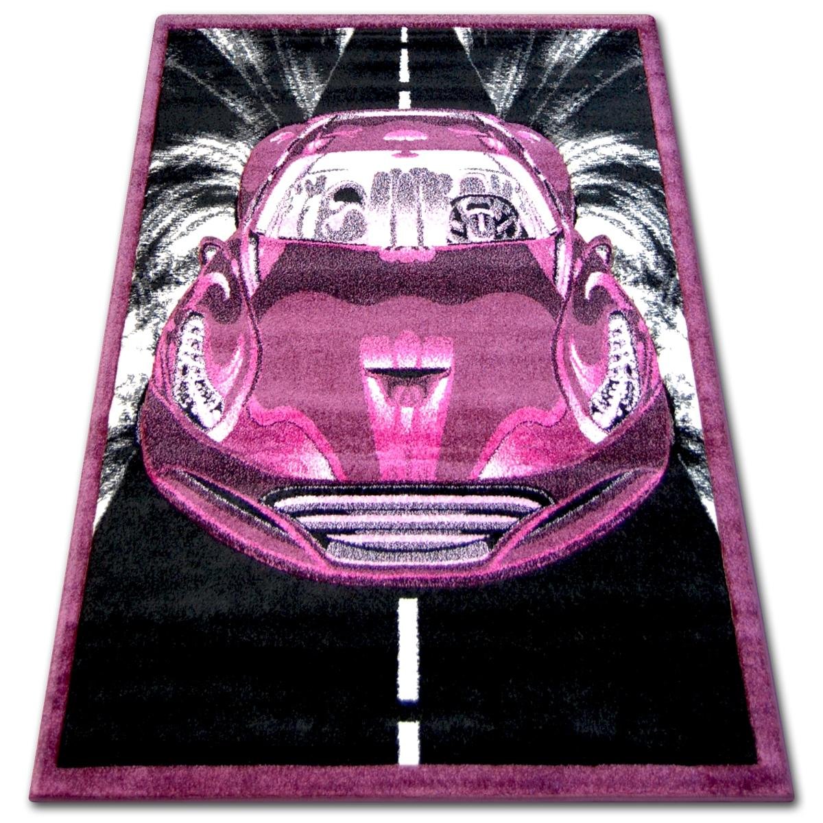 Dywan DYWANY ŁUSZCZÓW Pilly, purpurowy, 160x220 cm