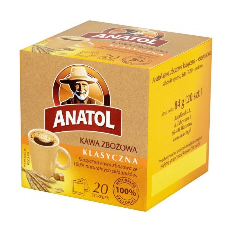 Delecta Kawa zbożowa Anatol klasyczna A20 84 g